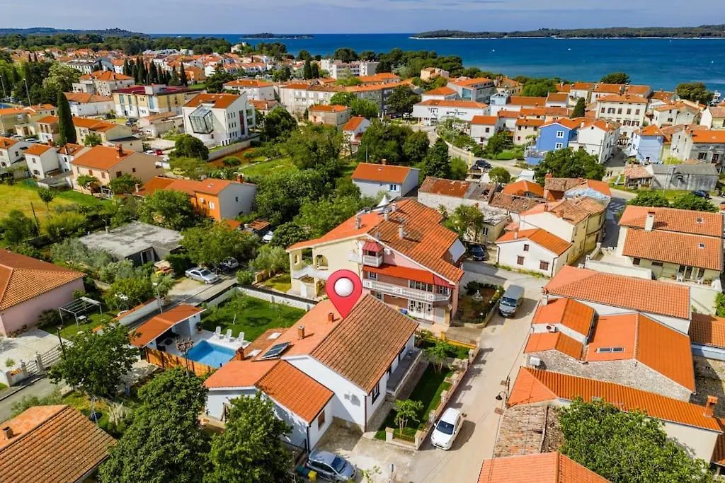 House With Private Pool 150 M From Sea! Villa Fazana Croatia